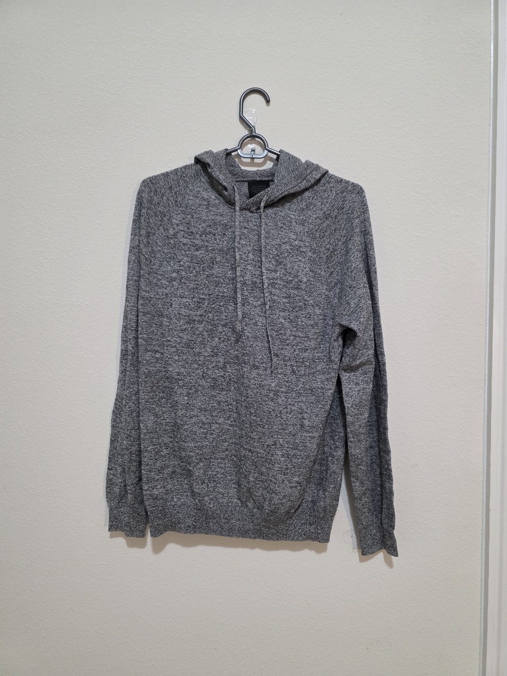 14th & Union Heather Gray Women's Knit Hooded Pullover